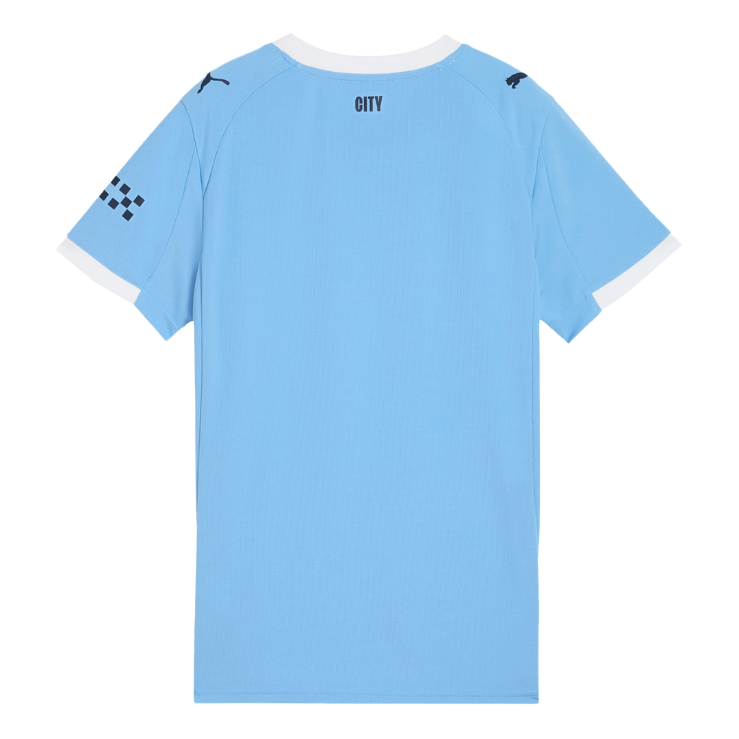 Women's Manchester City Home Football Shirt 2025/26 Blue
