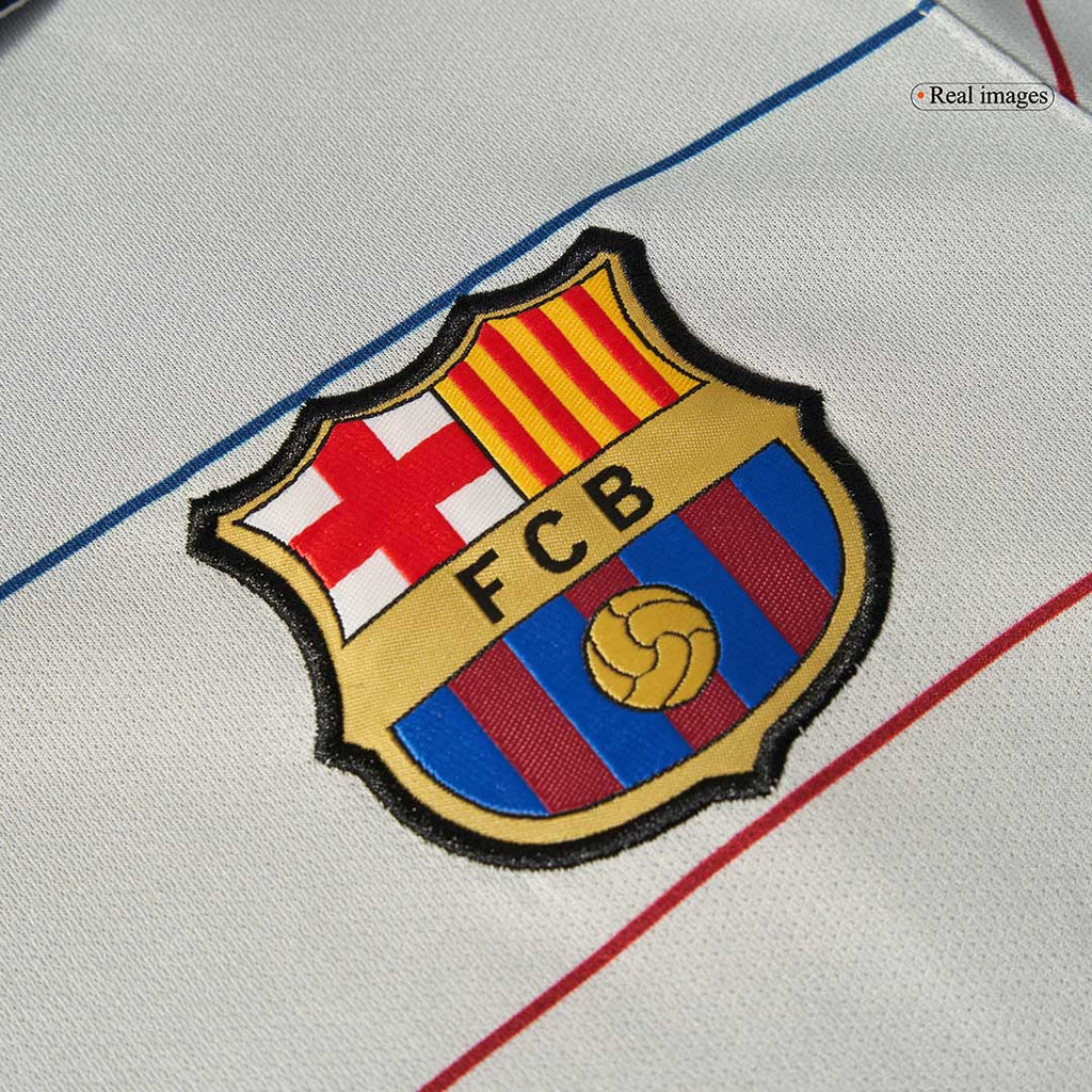 Retro 2003/04 Barcelona Away Football Shirt