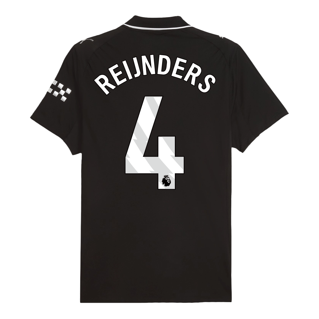 Player Version REIJNDERS #4 Manchester City Away Football Shirt 2025/26