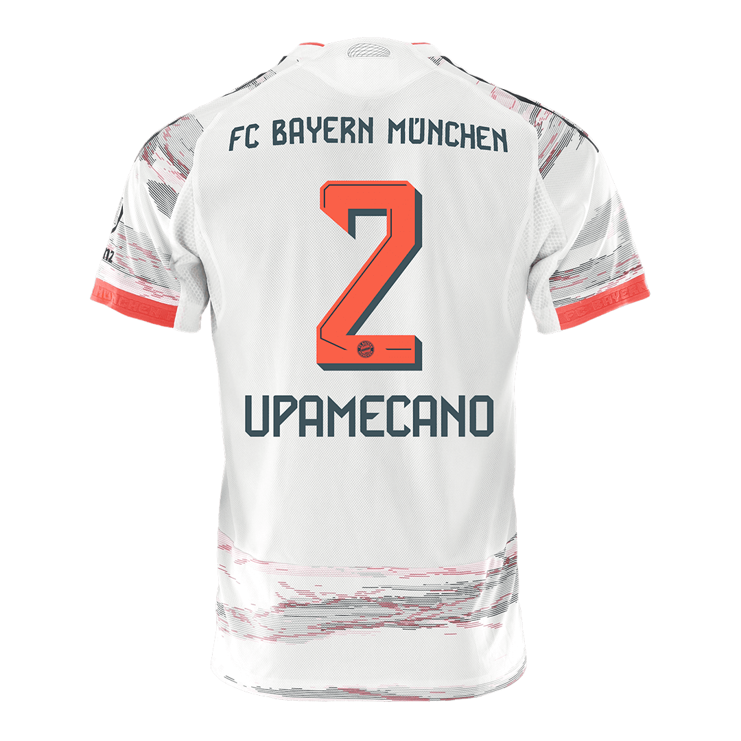 Player Version UPAMECANO #2 Bayern Munich Away Football Shirt 2025/26