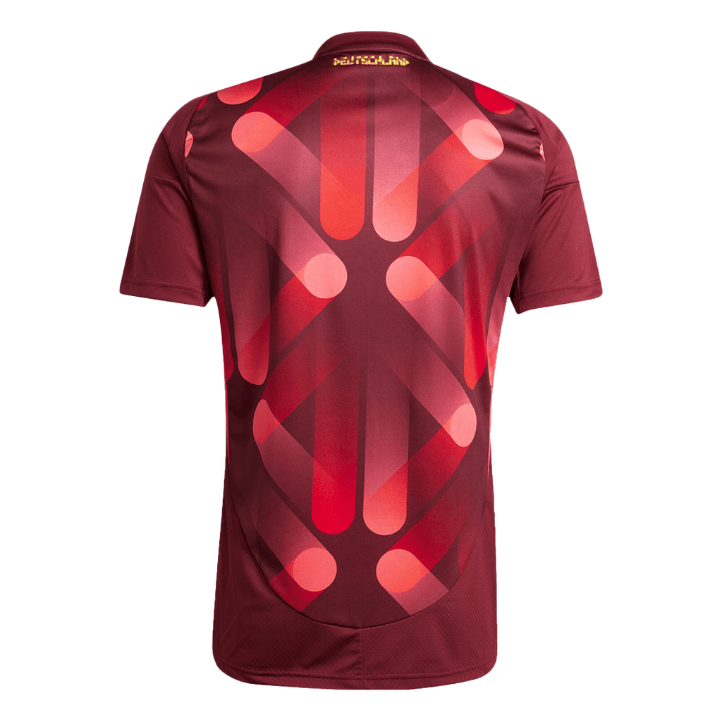 Men's Germany Away Football Shirt 2025 Red - Women's Euro