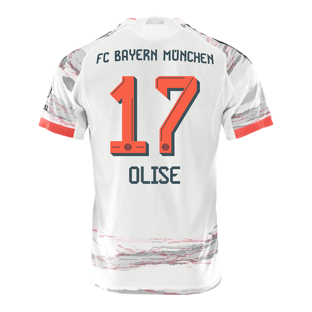 Player Version OLISE #17 Bayern Munich Away Football Shirt 2025/26