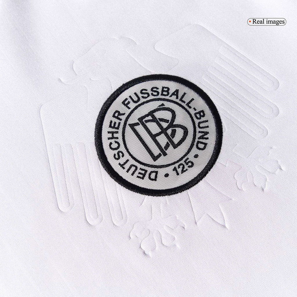 Kid's Germany 125th Anniversary Football Shirt Kit(Jersey+Shorts) 2025 White