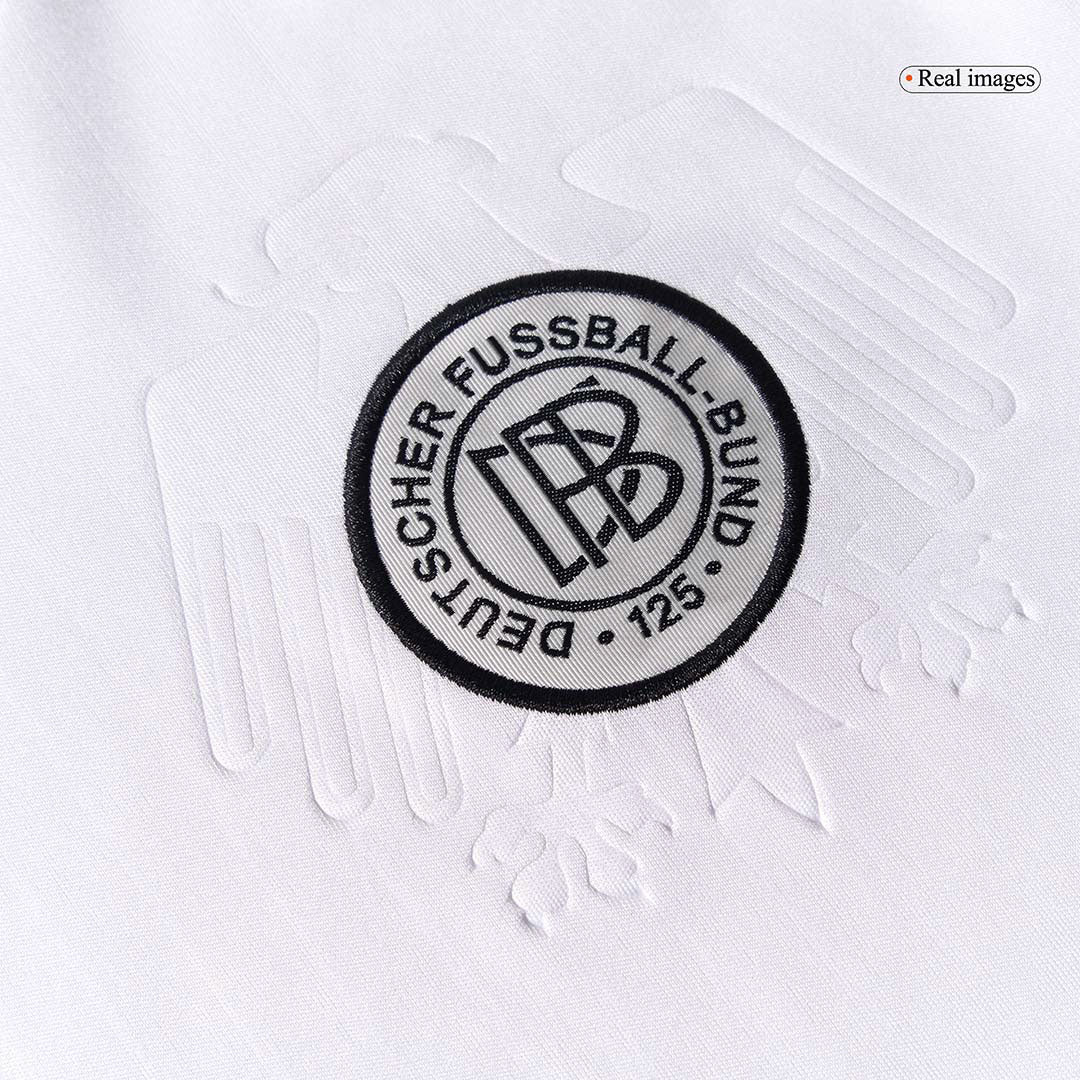 Kid's Germany 125th Anniversary Football Shirt Kit(Jersey+Shorts) 2025 White