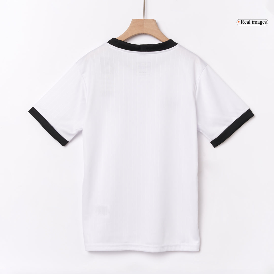 Kid's Germany 125th Anniversary Football Shirt Kit(Jersey+Shorts) 2025 White
