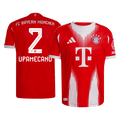 Player Version UPAMECANO #2 Bayern Munich Home Football Shirt 2025/26