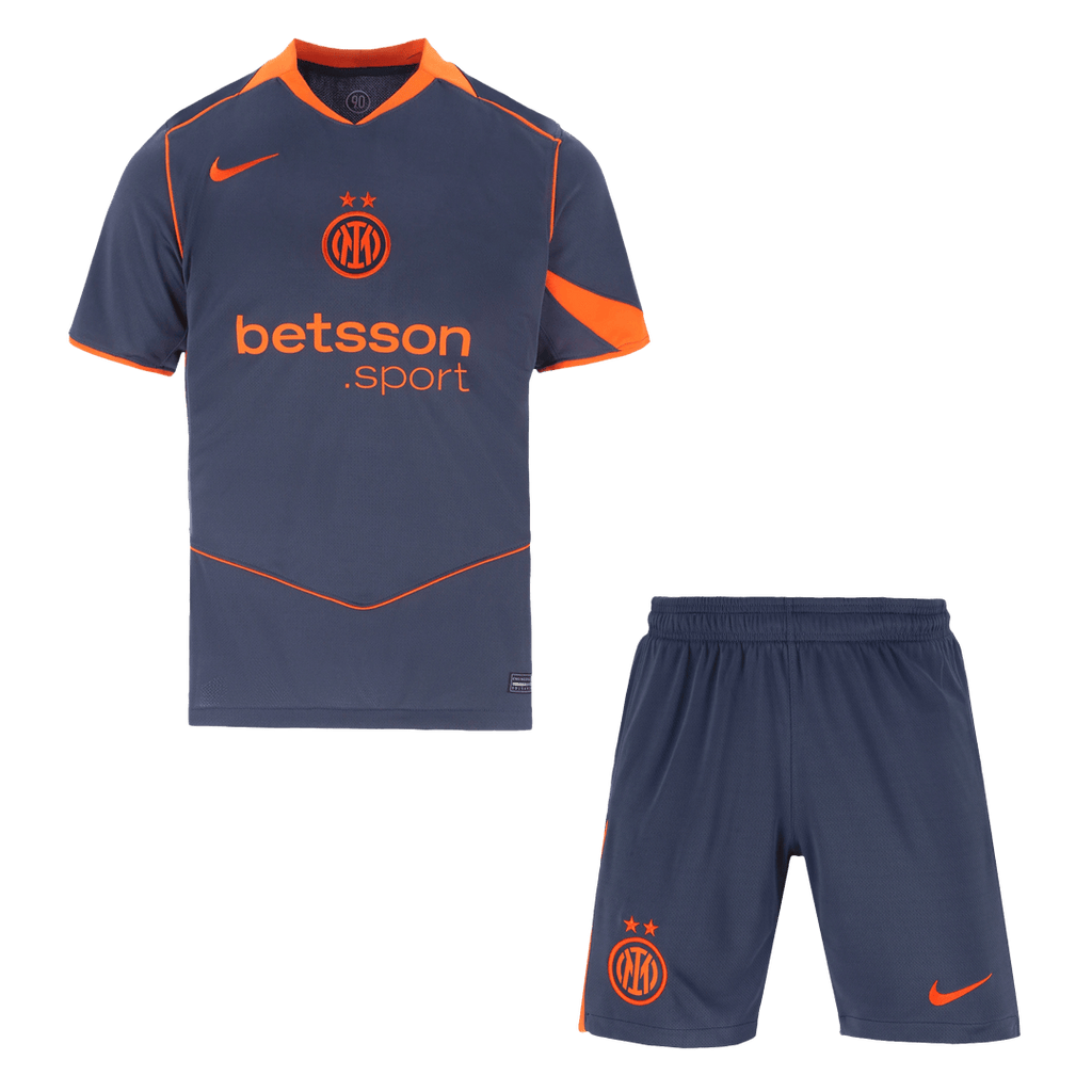 Inter Milan Third Away Football Shirt Kit(Jersey+Shorts) 2025/26