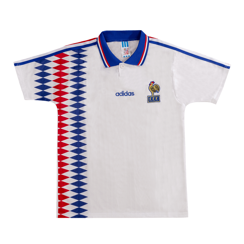 Retro 1994 France Away Football Shirt