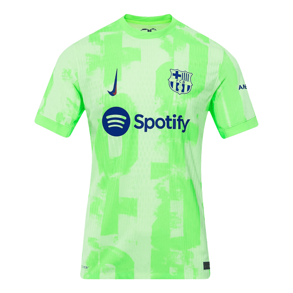 Player Version F.DE JONG #21 Barcelona Third Away Football Shirt 2024/25 - UCL