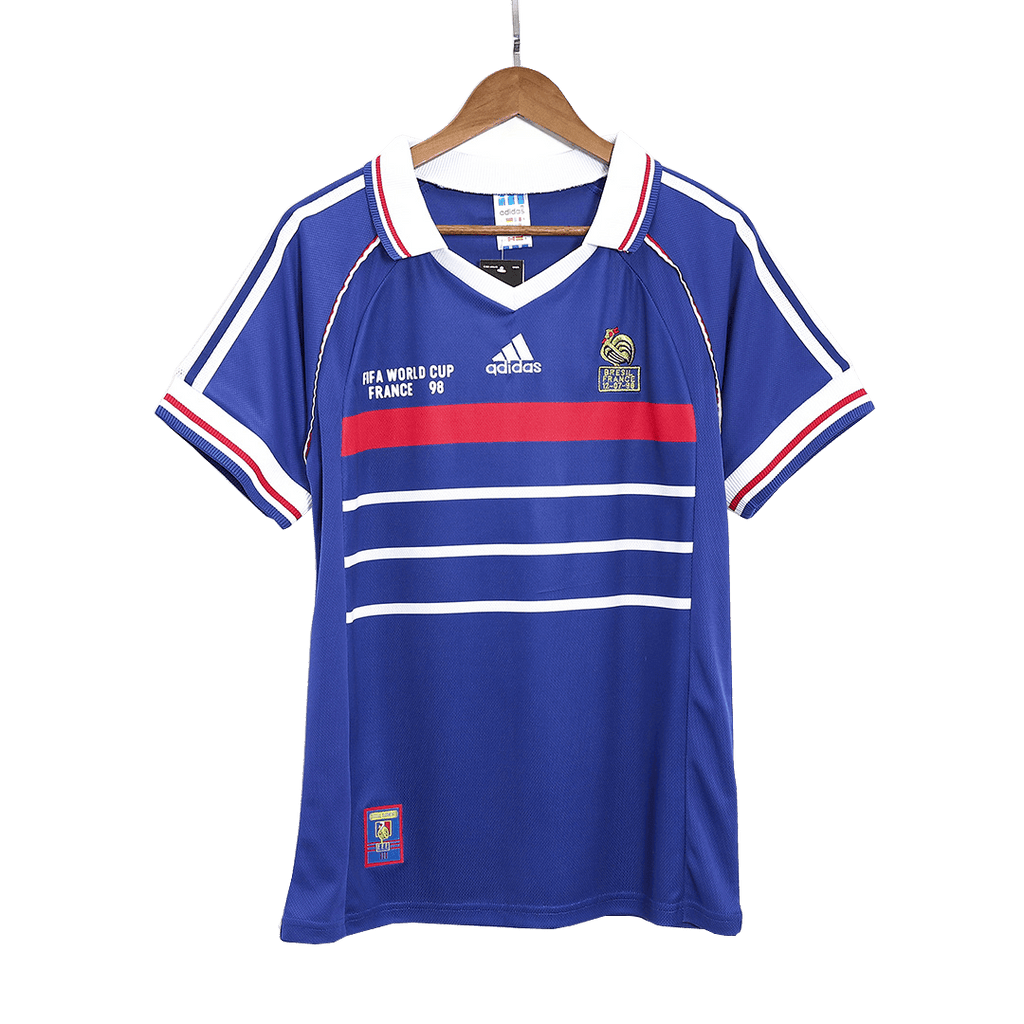 Retro 1998 France World Cup Home Football Shirt