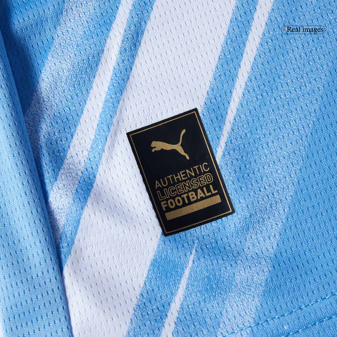 Kid's Manchester City Home Football Shirt Kit(Jersey+Shorts+Socks) 2025/26 Blue