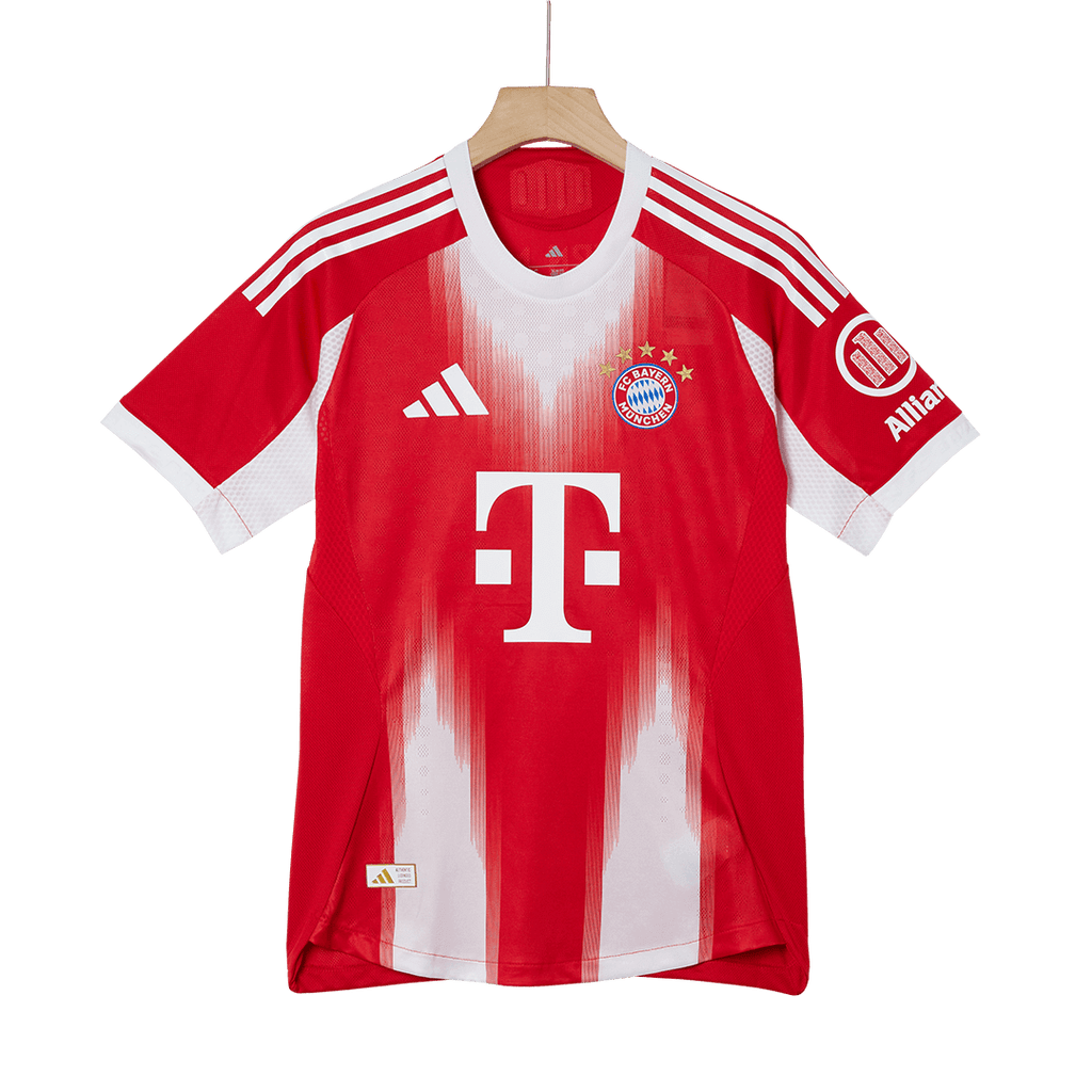 Player Version UPAMECANO #2 Bayern Munich Home Football Shirt 2025/26