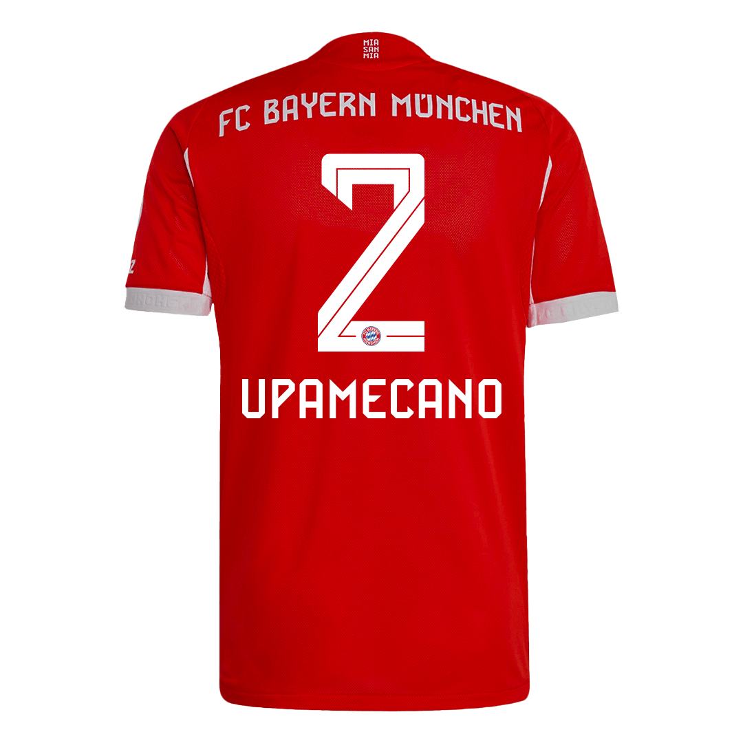 Player Version UPAMECANO #2 Bayern Munich Home Football Shirt 2025/26