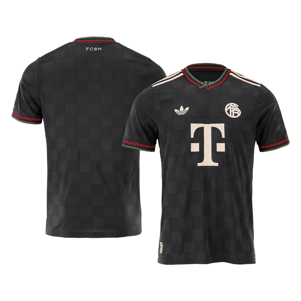 Player Version Bayern Munich Third Away Football Shirt Kit(Jersey+Shorts) 2025/26
