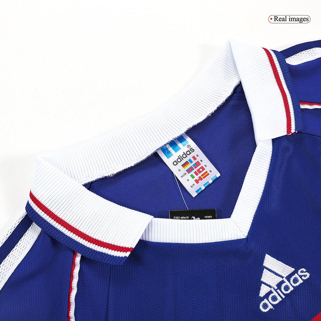Retro 1998 France World Cup Home Football Shirt