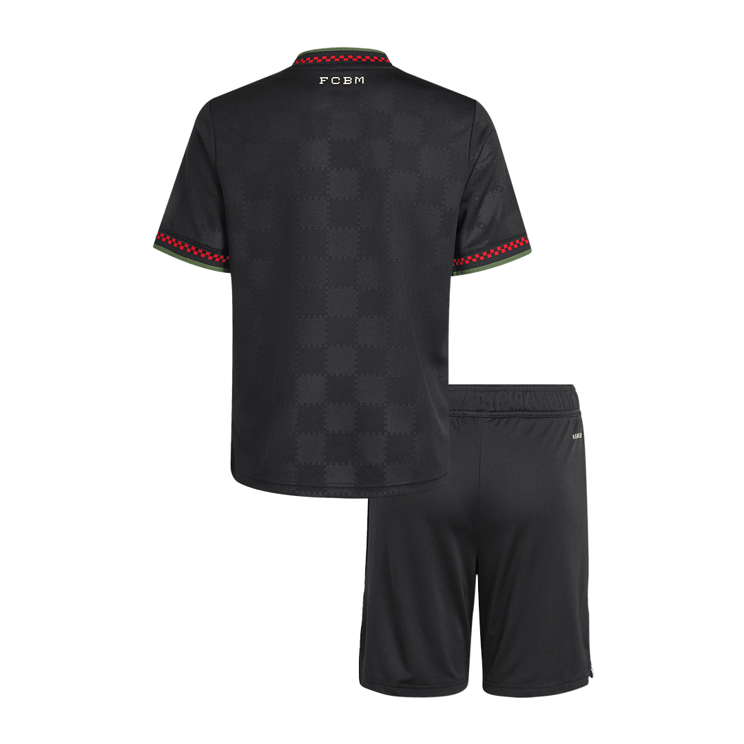 Kid's Bayern Munich Third Away Football Shirt Kit(Jersey+Shorts) 2025/26