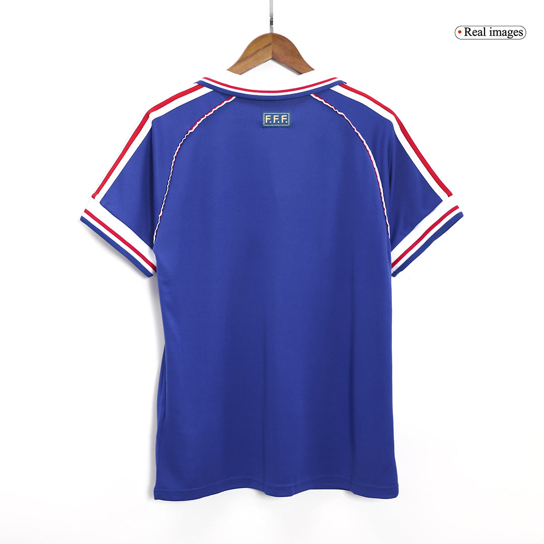 Retro 1998 France World Cup Home Football Shirt