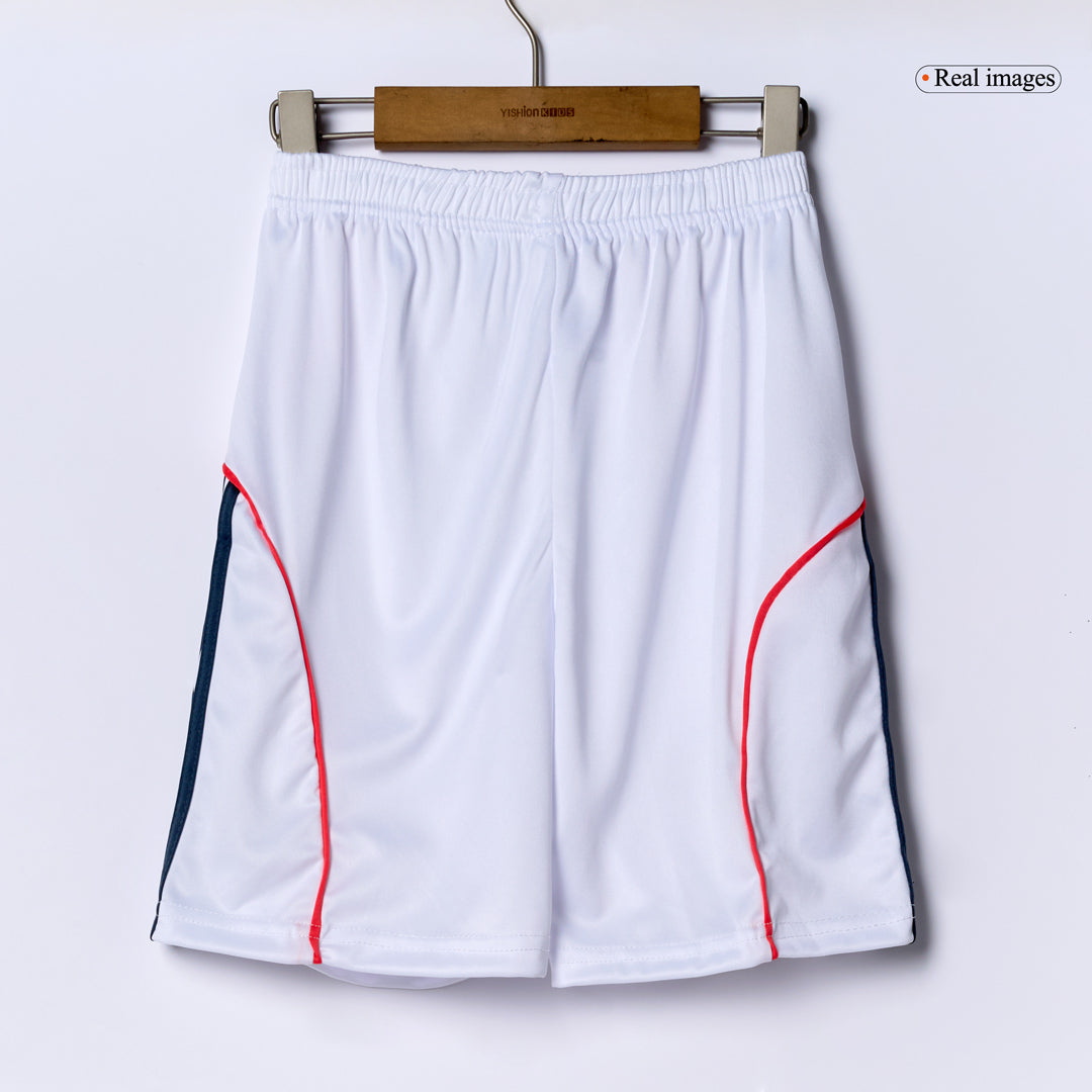 Kid's Bayern Munich Away Football Shirt Kit(Jersey+Shorts+Socks) 2025/26 White