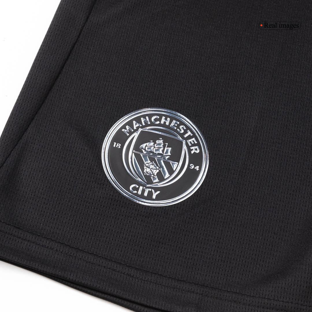 Manchester City Away Football Shirt Kit(Jersey+Shorts+Socks) 2025/26