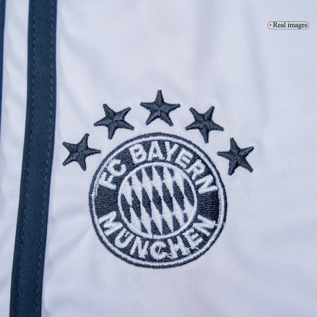Kid's Bayern Munich Away Football Shirt Kit(Jersey+Shorts+Socks) 2025/26 White