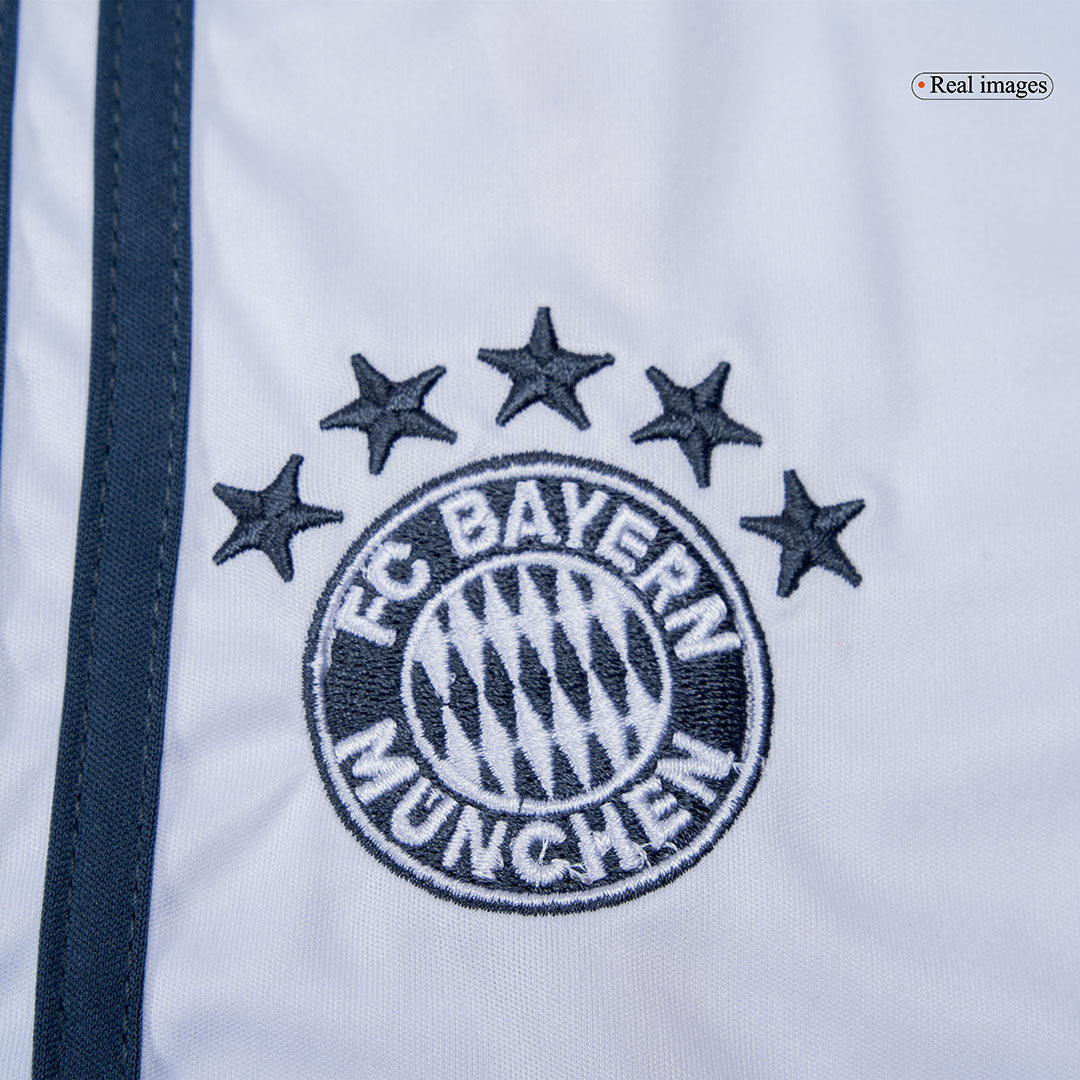 Kid's Bayern Munich Away Football Shirt Kit(Jersey+Shorts+Socks) 2025/26 White