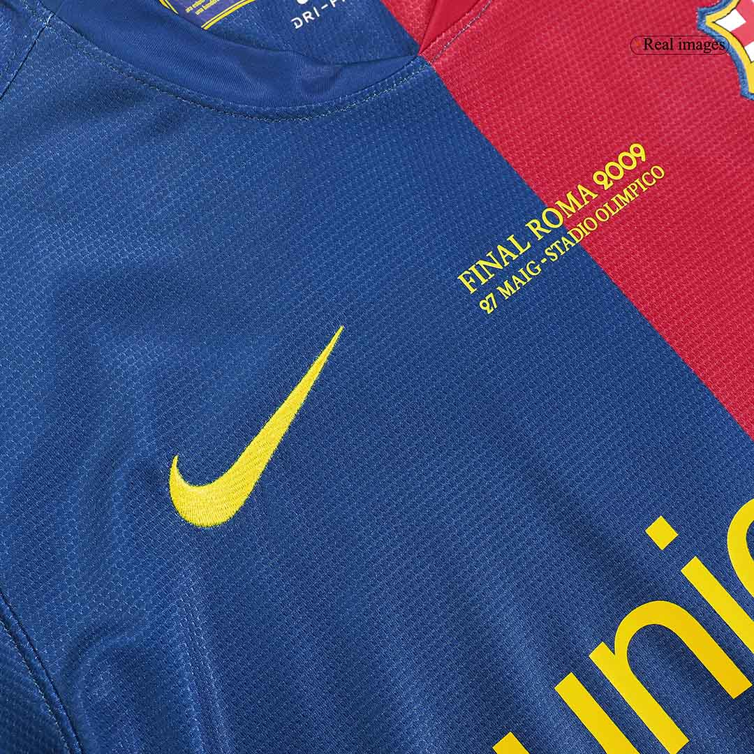 Retro MESSI #10 2008/09 Barcelona Home Football Shirt - UCL