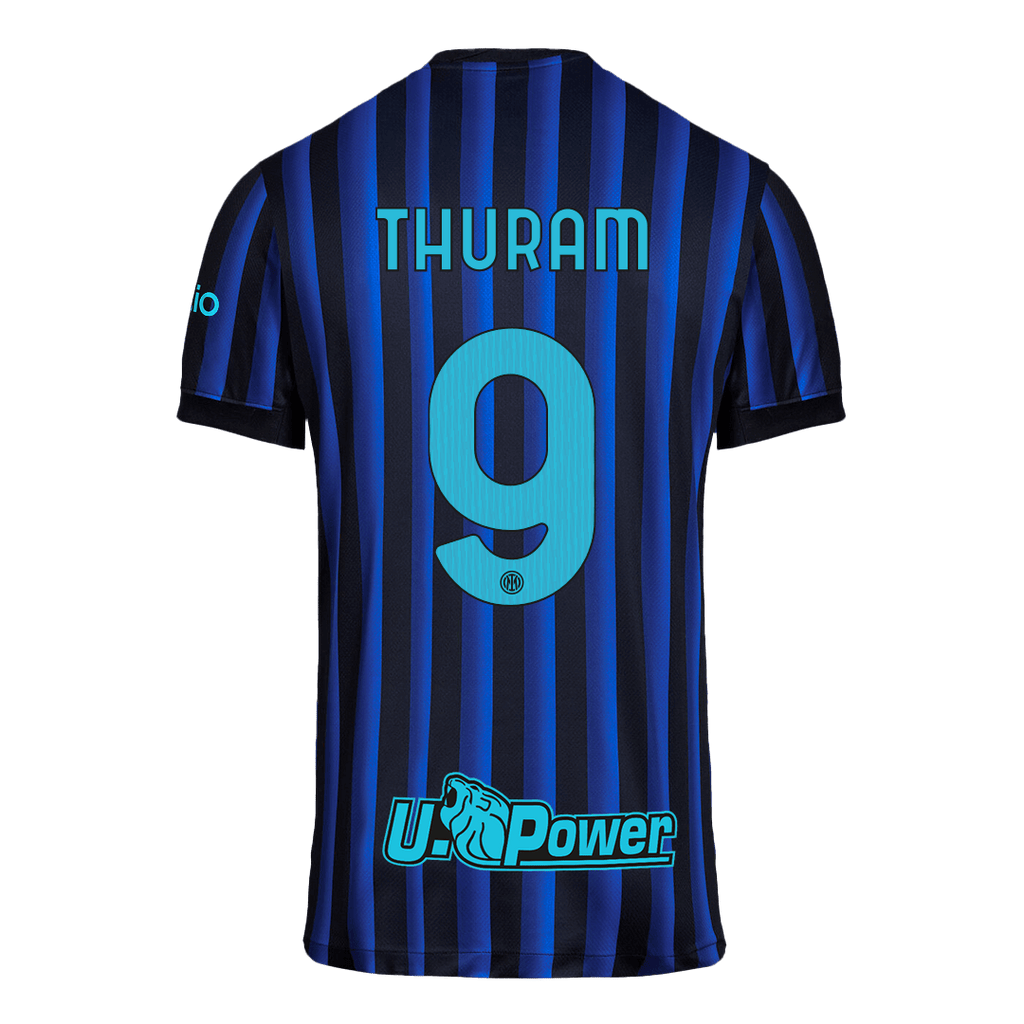 THURAM #9 Inter Milan Home Football Shirt 2025/26