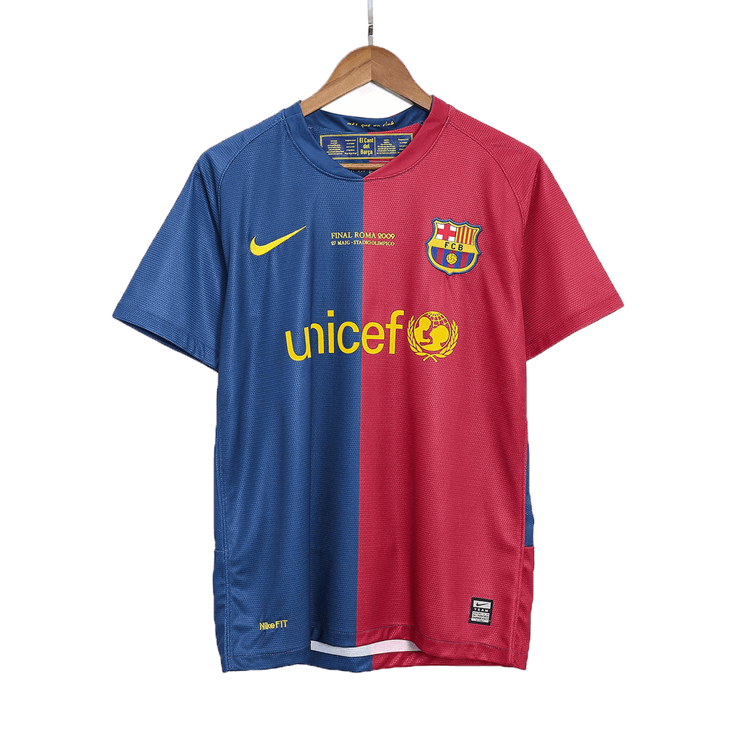 Retro MESSI #10 2008/09 Barcelona Home Football Shirt - UCL