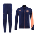 25/26 Barcelona Training Jacket Kit(Jacket+Pants) Navy&Orange