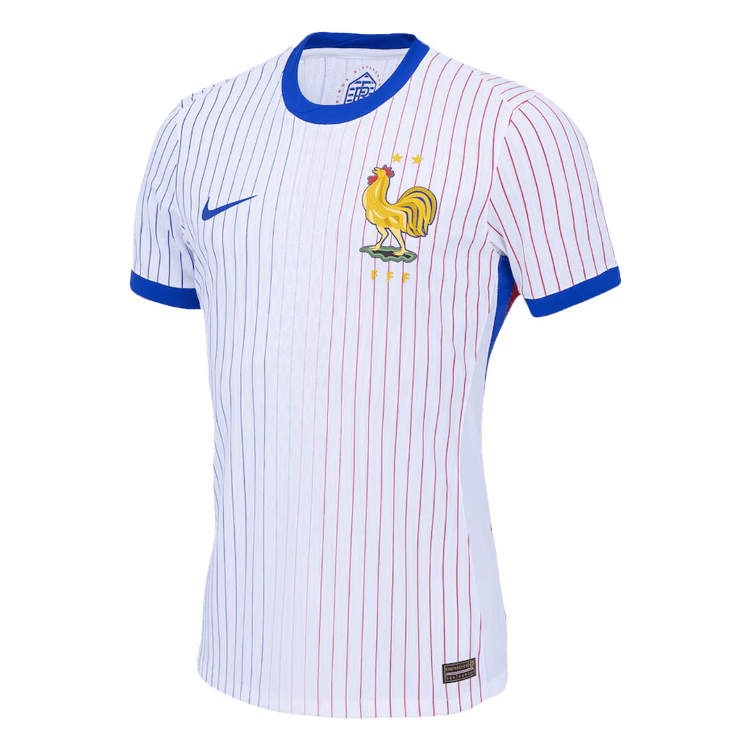 Player Version France Away Football Shirt Euro 2024