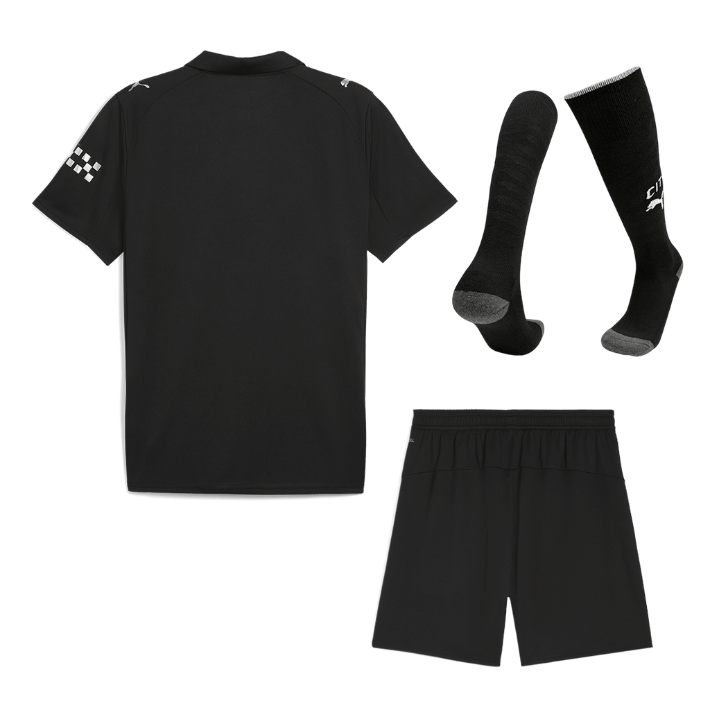 Manchester City Away Football Shirt Kit(Jersey+Shorts+Socks) 2025/26