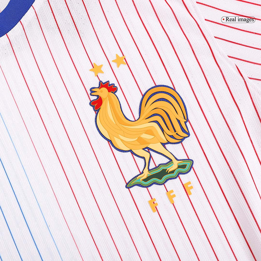Player Version France Away Football Shirt Euro 2024