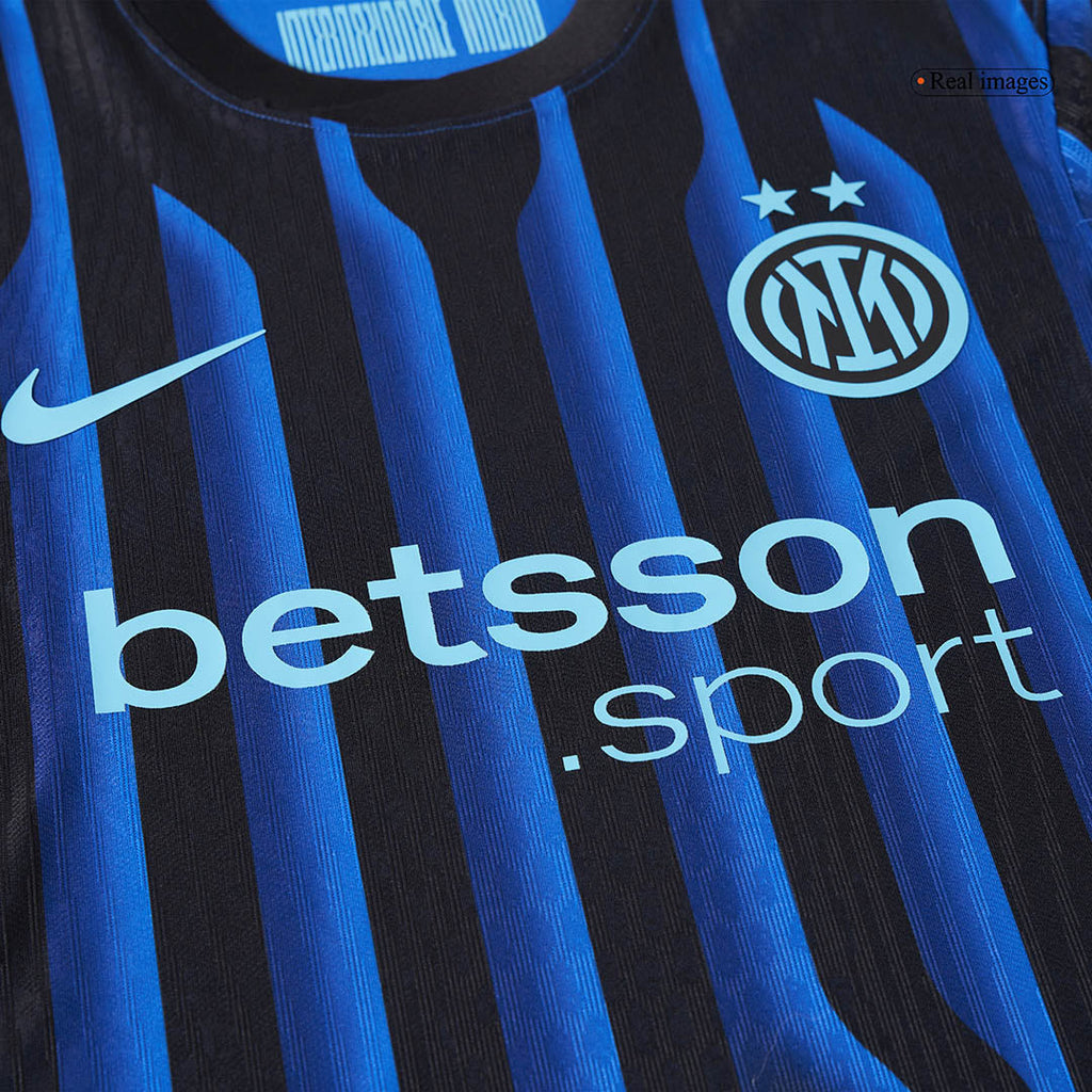 Player Version THURAM #9 Inter Milan Home Football Shirt 2025/26