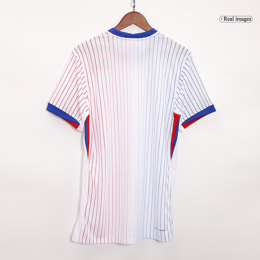 Player Version France Away Football Shirt Euro 2024