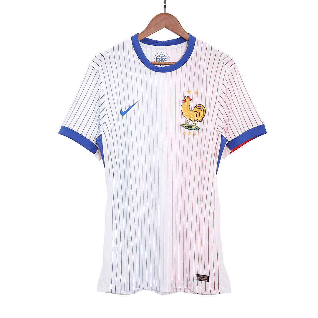 Player Version France Away Football Shirt Euro 2024