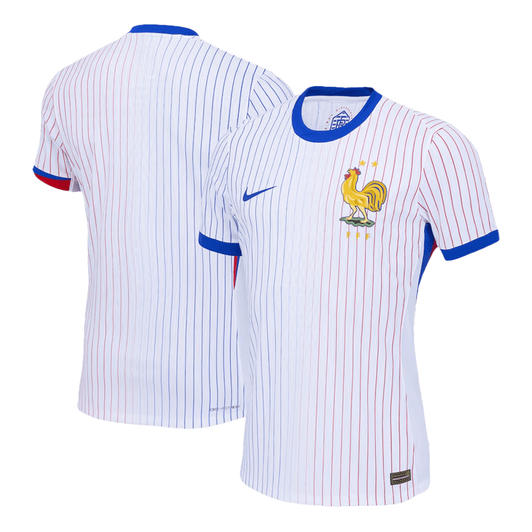 Player Version France Away Football Shirt Euro 2024