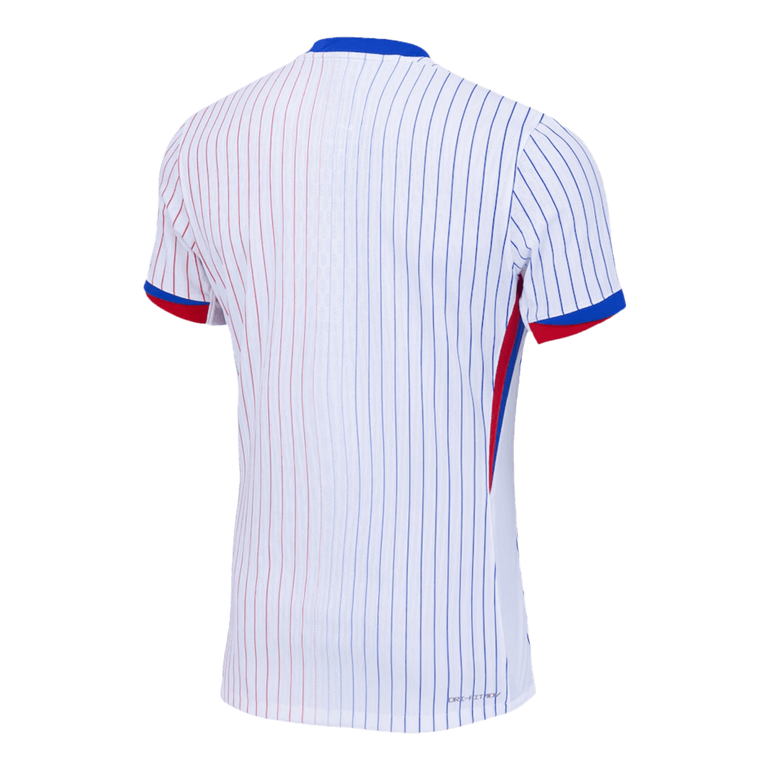 Player Version France Away Football Shirt Euro 2024