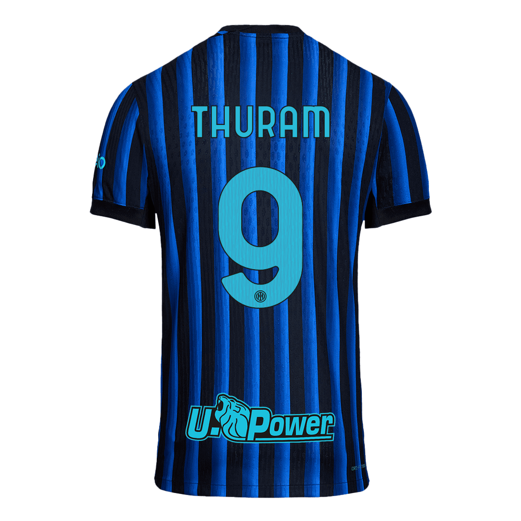 Player Version THURAM #9 Inter Milan Home Football Shirt 2025/26