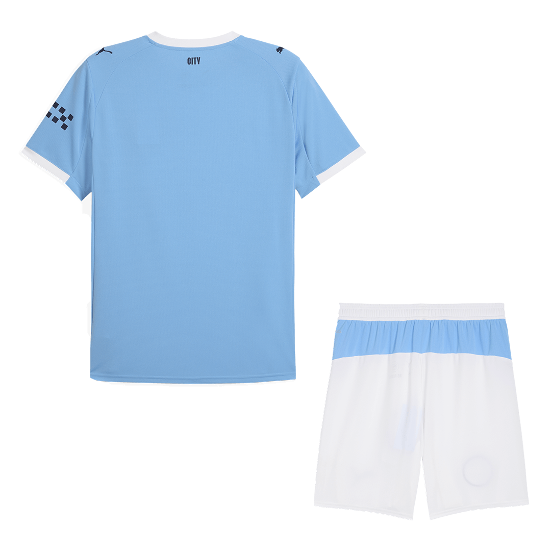 Manchester City Home Kit 2025/26 — Shirt & Shorts Set | Save 22% with Bundle | Free UK Delivery