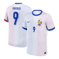 GIROUD #9 France Away Football Shirt Euro 2024