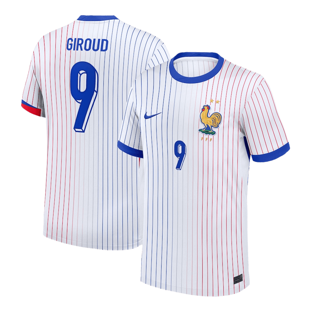GIROUD #9 France Away Football Shirt Euro 2024