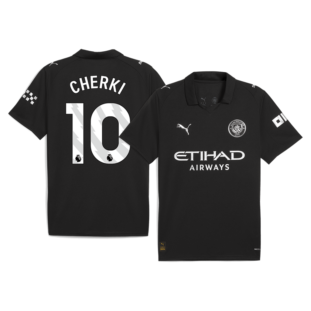 CHERKI #10 Manchester City Away Football Shirt 2025/26