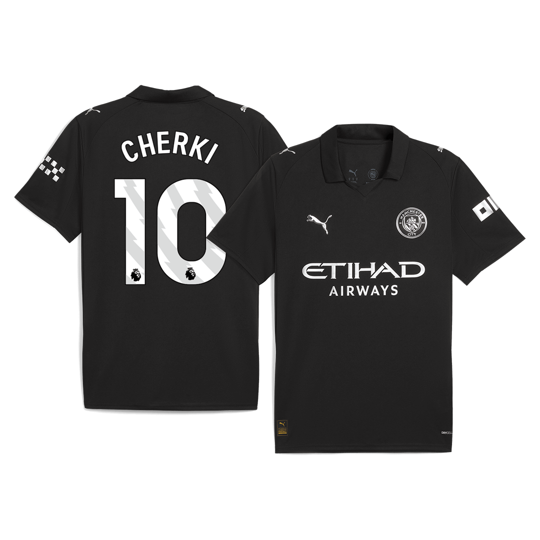 CHERKI #10 Manchester City Away Football Shirt 2025/26