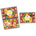 Custom Christmas Card – Christmas Wreath – Personalized Message
