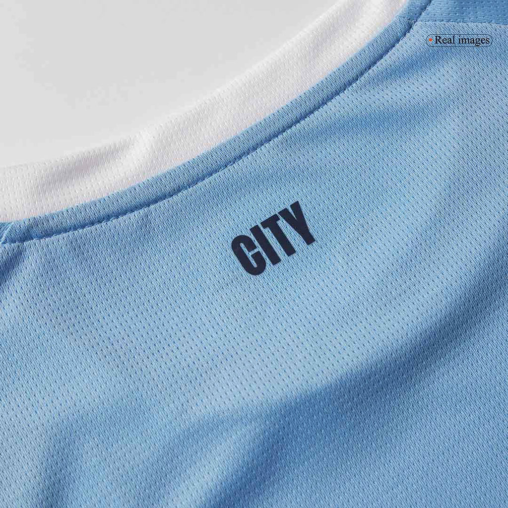 FODEN #47 Manchester City Home Football Shirt 2025/26 Blue