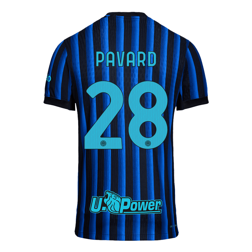 Player Version PAVARD #28 Inter Milan Home Football Shirt 2025/26
