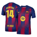 Player Version RASHFORD #14 Barcelona Home Football Shirt 2025/26 Red&Blue - UCL