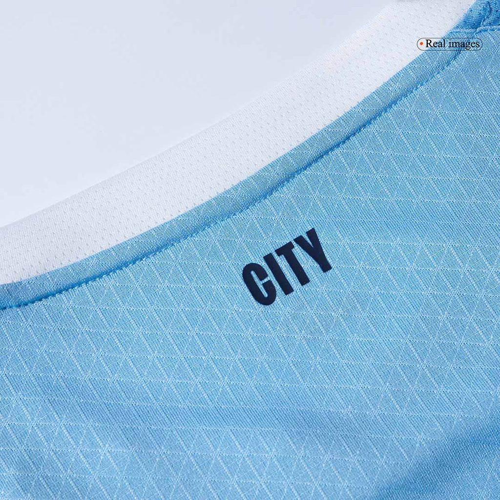 Player Version REIJNDERS #4 Manchester City Home Football Shirt 2025/26