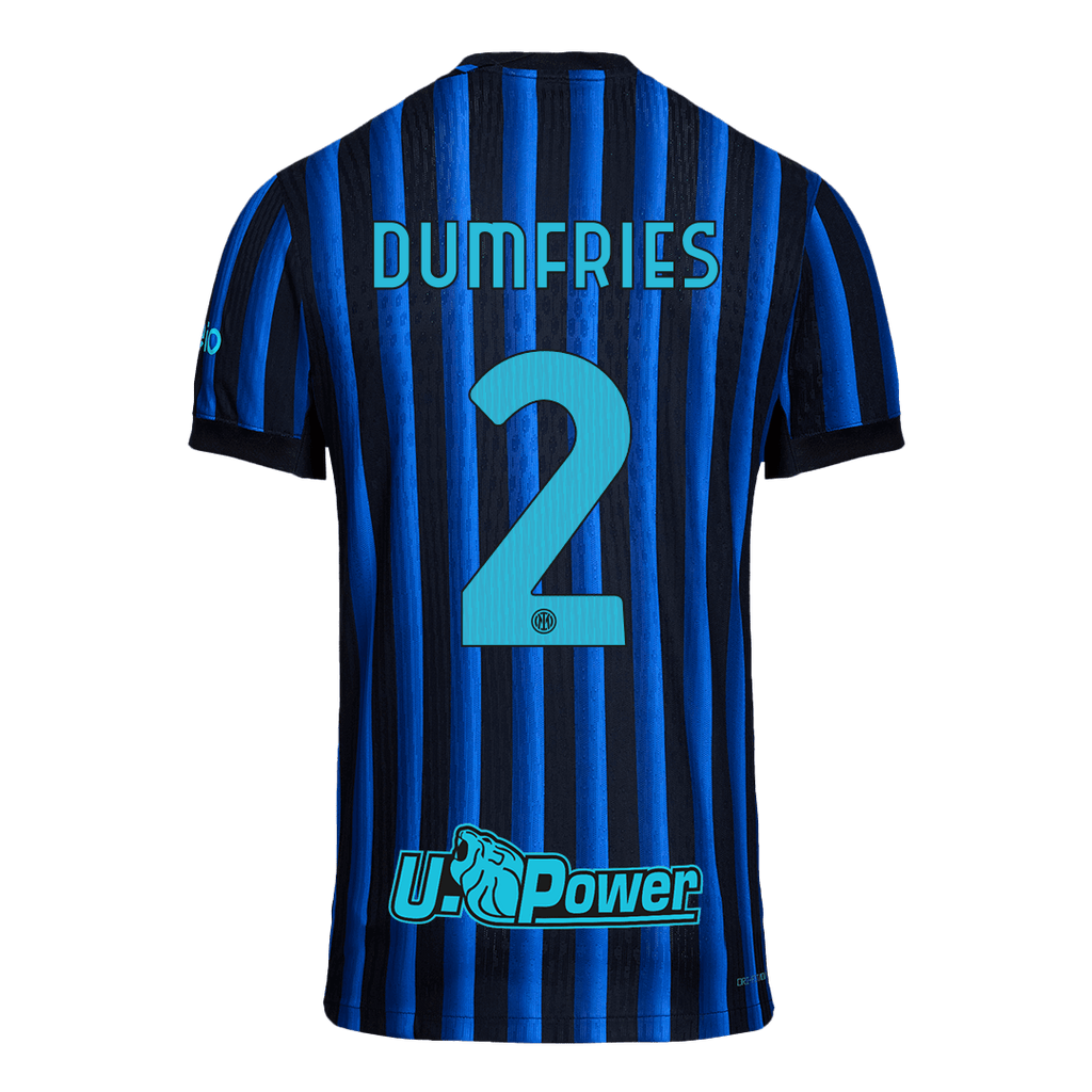 Player Version DUMFRIES #2 Inter Milan Home Football Shirt 2025/26
