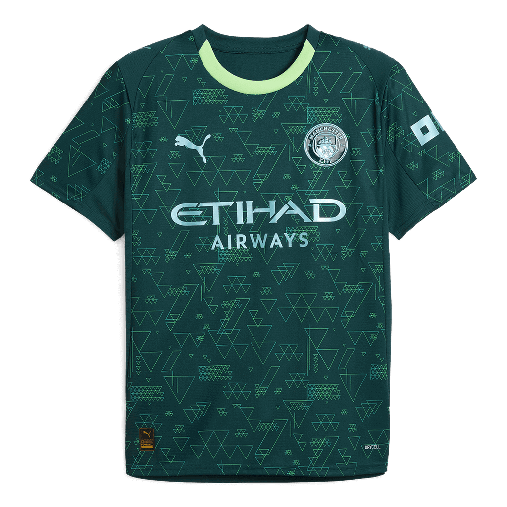 Manchester City Fourth Away Football Shirt 2025/26